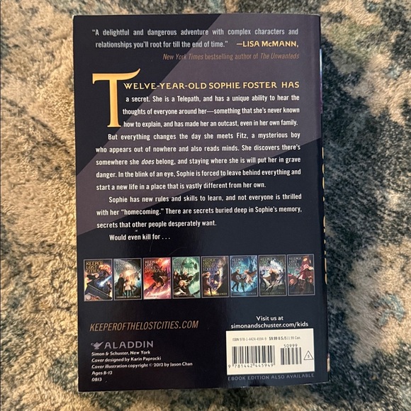 Keeper of the Lost Cities Book by Shannon Messenger - Picture 2 of 4